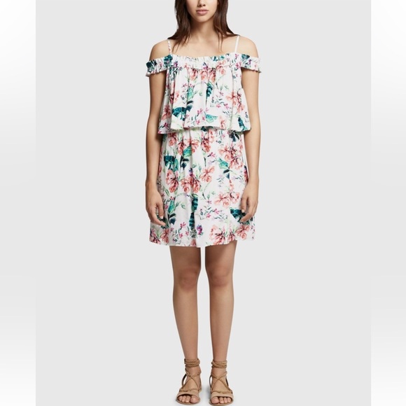 Sanctuary Cold Shoulder Floral Size Small - Picture 13 of 15